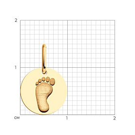 Подвеска Diamant - Золото 585 (арт. 51-130-01228-1)
