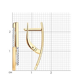Серьги SOKOLOV - Золото 375 (арт. 31-120-01007-1)
