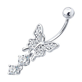 Пирсинг SOKOLOV - Серебро 925, Фианит (арт. 94060113)