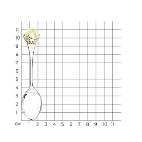 Ложка SOKOLOV - Серебро 925 (арт. 2302010002)