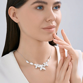 Колье SOKOLOV - Серебро 925, Фианит (арт. 94071323)