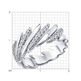 Кольцо Diamant - Серебро 925, Фианит (арт. 94-110-00818-1)