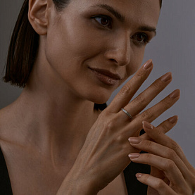 Кольцо SOKOLOV - Серебро 925, Фианит (арт. 94012515)