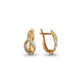 Серьги Аквамарин - Золото 585 (арт. 31795.1)