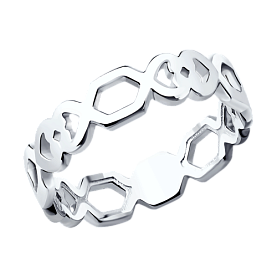 Кольцо SOKOLOV - Серебро 925 (арт. 94013700)