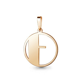 Подвеска Аквамарин - Серебро 925 (арт. 13550.6)