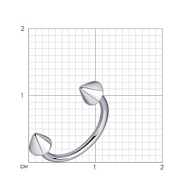 Пирсинг SOKOLOV - Серебро 925 (арт. 94060103)