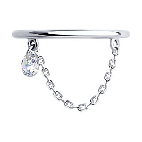 Кольцо SOKOLOV - Серебро 925, Фианит (арт. 94014153)