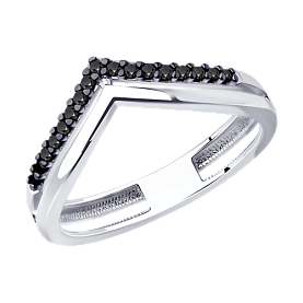 Кольцо Diamant - Серебро 925, Фианит (арт. 94-110-01595-1)