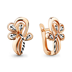 Серьги Аквамарин - Серебро 925 (арт. 33687.6)