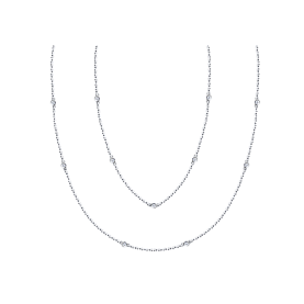 Колье SOKOLOV - Серебро 925, Фианит (арт. 94070130)