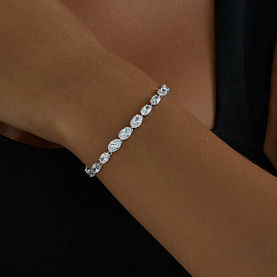 Браслет SOKOLOV - Серебро 925, Фианит (арт. 94050357)