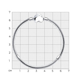 Браслет SOKOLOV - Серебро 925 (арт. 94051044)