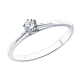 Кольцо Diamant - Серебро 925, Фианит (арт. 94-110-01543-1)