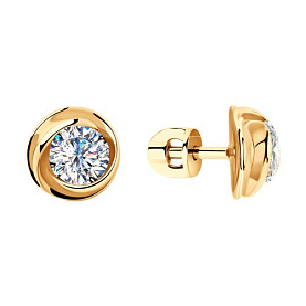 Серьги SOKOLOV - Серебро 925, Фианит (арт. 93020909)