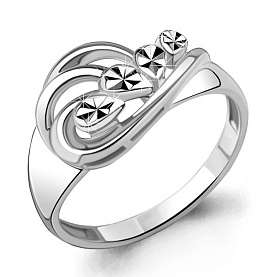 Кольцо Аквамарин - Серебро 925 (арт. 54827.5)