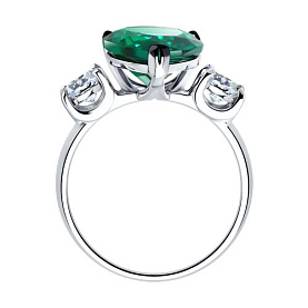 Кольцо SOKOLOV - Серебро 925, Фианит (арт. 94013744)