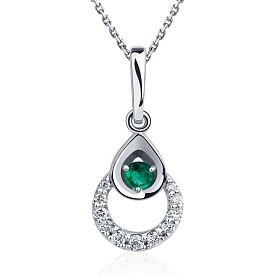 Подвеска Platinum Lab. - Платина 950 (арт. ПП-235И-01)