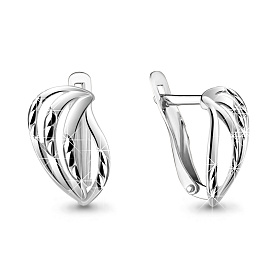 Серьги Аквамарин - Серебро 925 (арт. 30610.5)