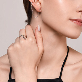 Кольцо SOKOLOV - Серебро 925, Эмаль (арт. 94013733)