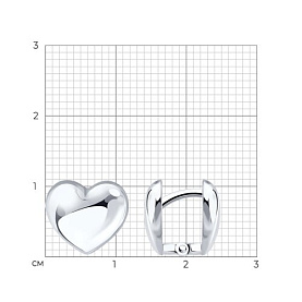 Серьги SOKOLOV - Серебро 925 (арт. 94027205)