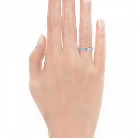 Кольцо Platinum Lab. - Платина 950, Бриллиант (арт. ПК-031-02)