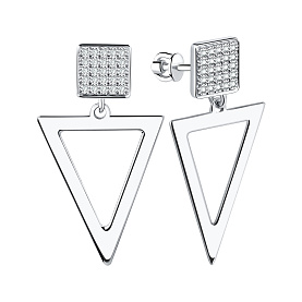 Серьги Talant - Серебро 925, Фианит (арт. 05-72-0001-11786)