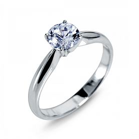 Кольцо Platinum Lab. - Платина 950, Бриллиант (арт. ПК-086-02)