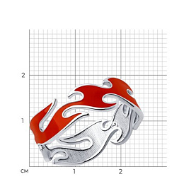Кольцо Diamant - Серебро 925, Эмаль (арт. 94-110-01973-1)