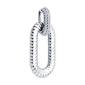 Подвеска Diamant - Серебро 925, Фианит (арт. 94-130-02246-2)