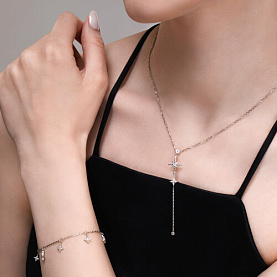 Браслет SOKOLOV - Серебро 925, Фианит (арт. 94050965)