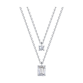 Колье SOKOLOV - Серебро 925, Фианит (арт. 94071000-91)