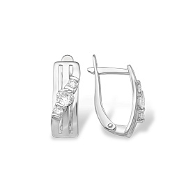 Серьги EFREMOV - Серебро 925, Фианит (арт. 12100110903-501)