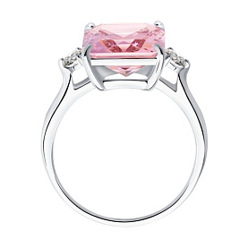 Кольцо SOKOLOV - Серебро 925, Фианит (арт. 92011271)