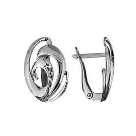 Серьги Аквамарин - Серебро 925 (арт. 31916.5)