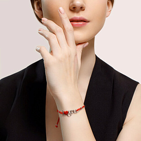 Браслет SOKOLOV - Серебро 925, Эмаль (арт. 94-150-00999-1)