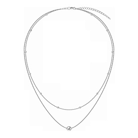 Колье Красцветмет - Серебро 925 (арт. НХ22-2013-3#0.35)