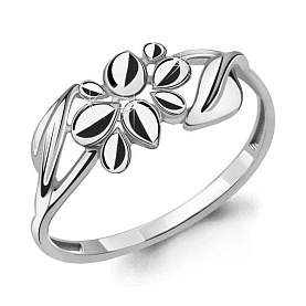 Кольцо Аквамарин - Серебро 925 (арт. 54713.5)