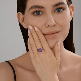 Кольцо SOKOLOV - Серебро 925, Фианит (арт. 94014424)