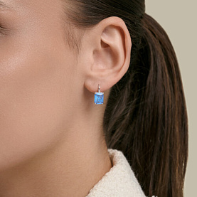 Серьги SOKOLOV - Серебро 925, Кварц, Стекло (арт. 94027740)