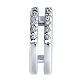 Серьга SOKOLOV - Серебро 925, Фианит (арт. 94170335)