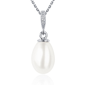 Подвеска Platinum Lab. - Платина 950, Жемчуг культивированный (арт. ПП-213-01)