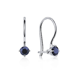 Серьги Platinum Lab. - Платина 950 (арт. ПС-028С-01)