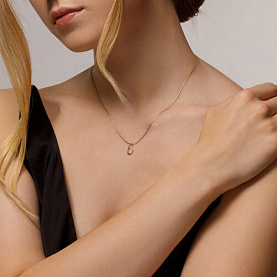 Подвеска Diamant - Золото 585 (арт. 51-130-01142-1)