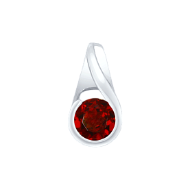 Подвеска SOKOLOV - Серебро 925, Гранат (арт. 92030524)