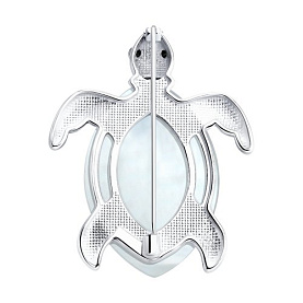 Брошь SOKOLOV - Серебро 925, Перламутр, Фианит (арт. 83040027)