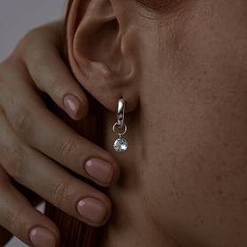 Серьги SOKOLOV - Серебро 925, Топаз (арт. 92022547)