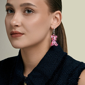 Серьга SOKOLOV - Серебро 925, Акрил (арт. 94170461)