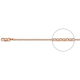 Цепочка Красцветмет - Золото 585 (арт. НЦ12-046#0.40)