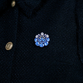 Брошь Diamant - Серебро 925, Фианит (арт. 94-140-00309-1)